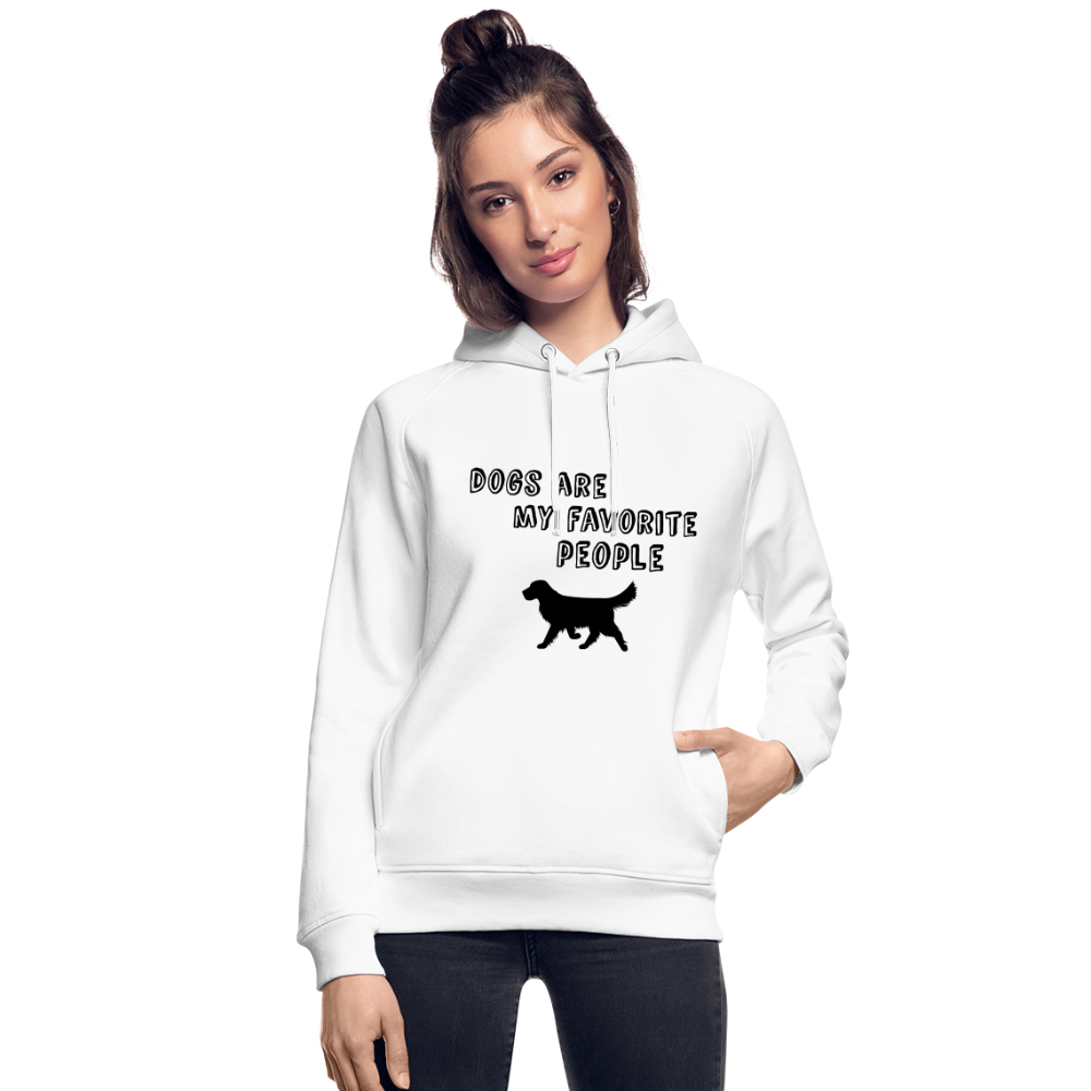 Unisex Bio-Hoodie von Stanley & Stella - Favorite Dog - weiß