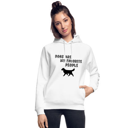 Unisex Bio-Hoodie von Stanley & Stella - Favorite Dog - weiß