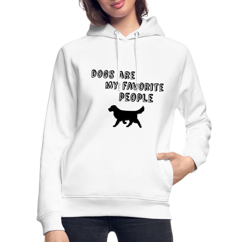 Unisex Bio-Hoodie von Stanley & Stella - Favorite Dog - weiß