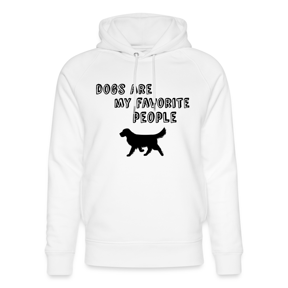 Unisex Bio-Hoodie von Stanley & Stella - Favorite Dog - weiß