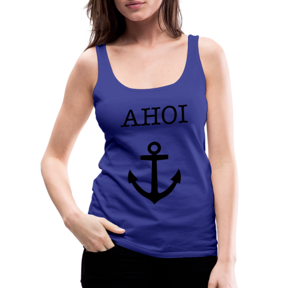 Frauen Premium Tank Top - Ahoi - Königsblau