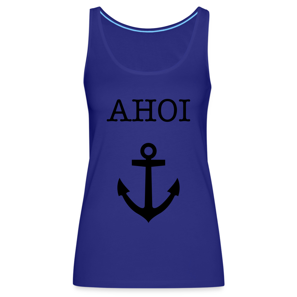 Frauen Premium Tank Top - Ahoi - Königsblau