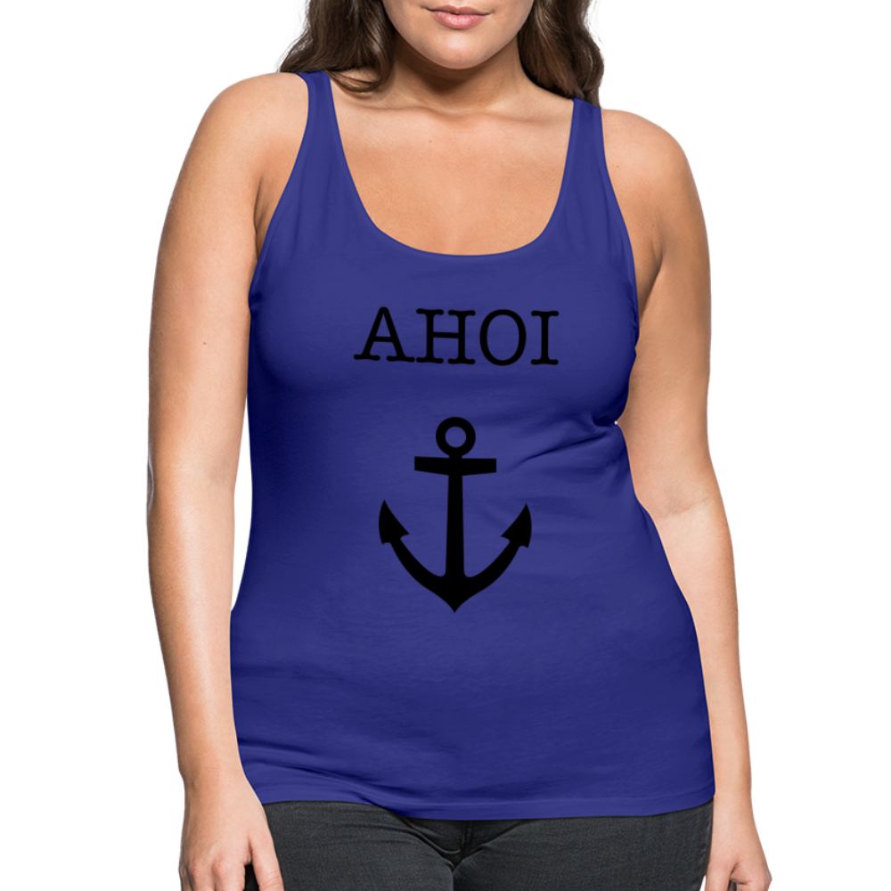 Frauen Premium Tank Top - Ahoi - Königsblau