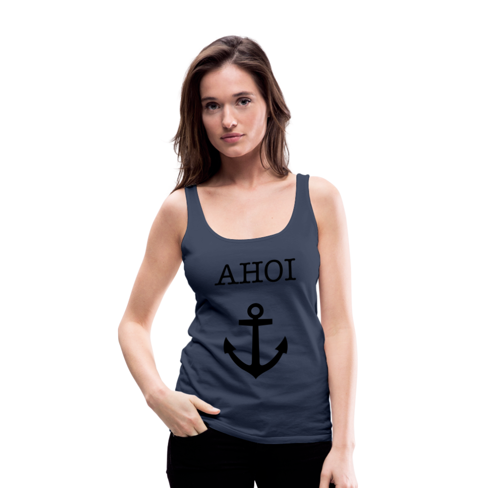 Frauen Premium Tank Top - Ahoi - Navy