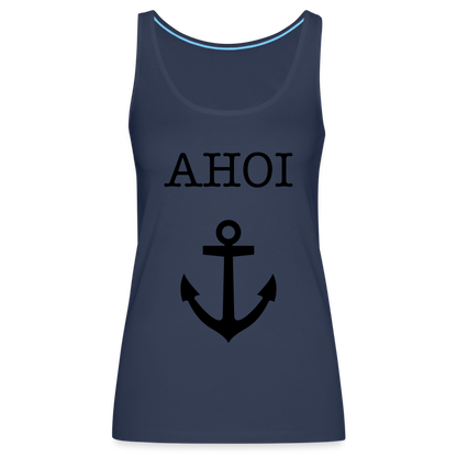 Frauen Premium Tank Top - Ahoi - Navy