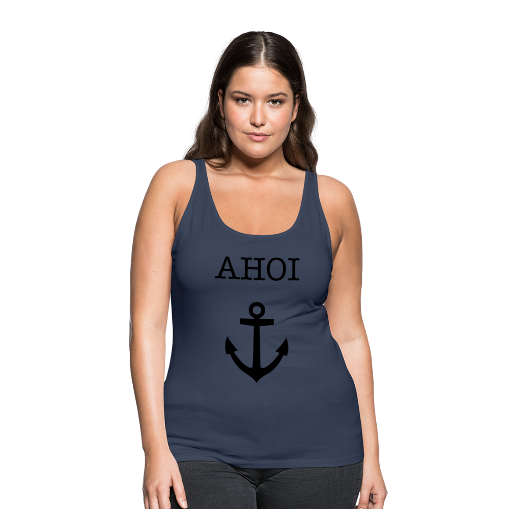 Frauen Premium Tank Top - Ahoi - Navy