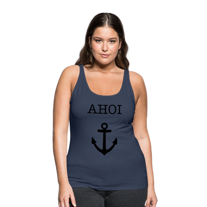 Frauen Premium Tank Top - Ahoi - Navy