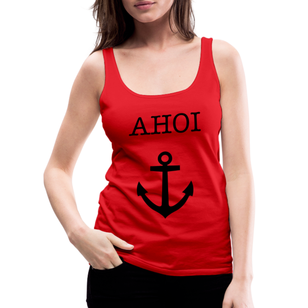 Frauen Premium Tank Top - Ahoi - Rot