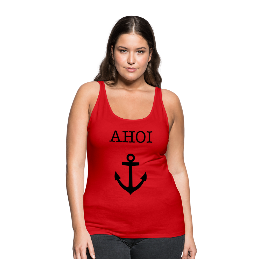 Frauen Premium Tank Top - Ahoi - Rot