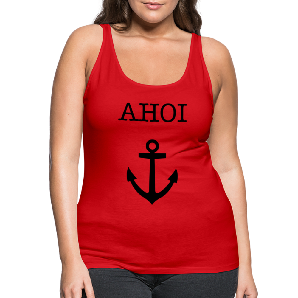 Frauen Premium Tank Top - Ahoi - Rot