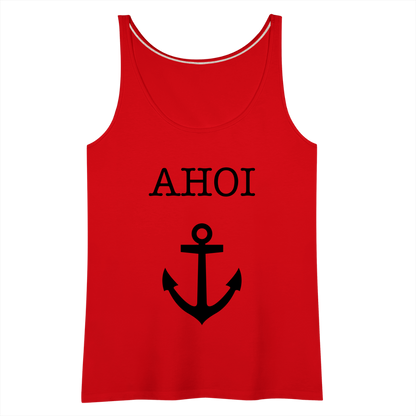 Frauen Premium Tank Top - Ahoi - Rot