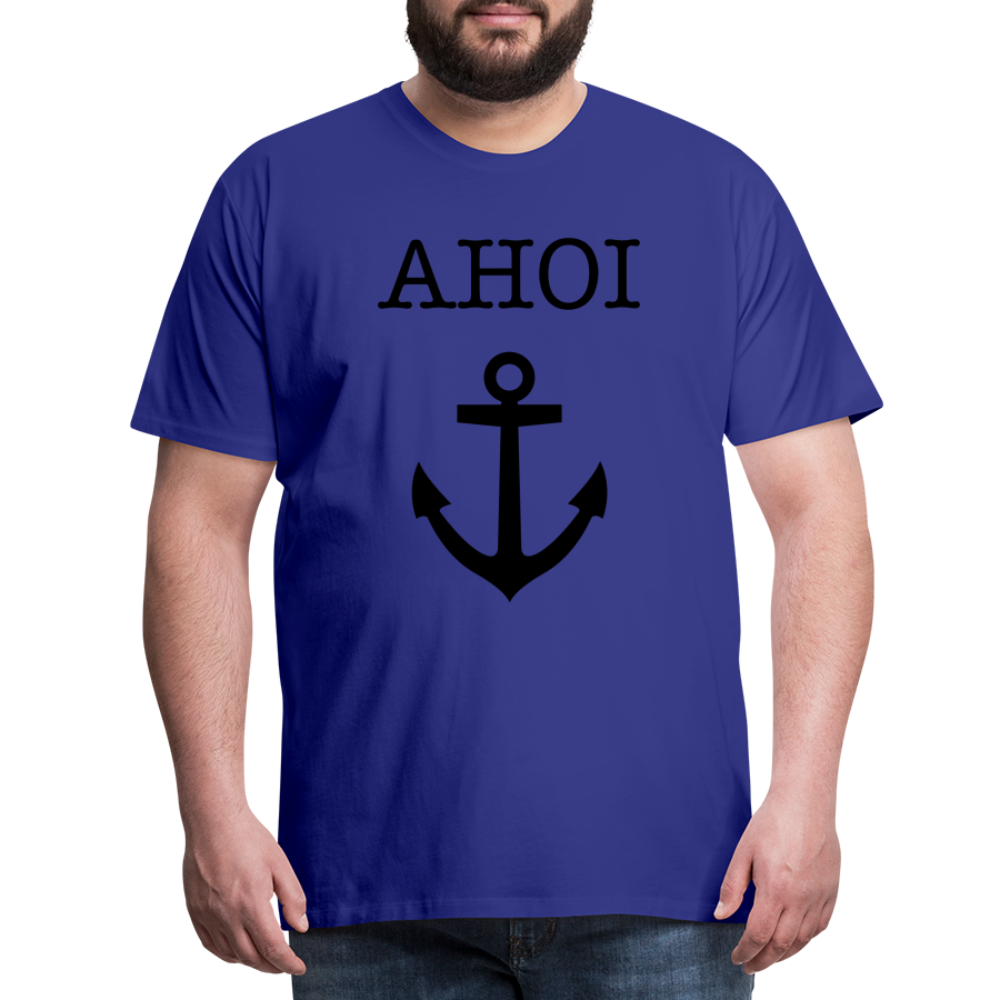 Männer Premium T-Shirt - Ahoi - Königsblau