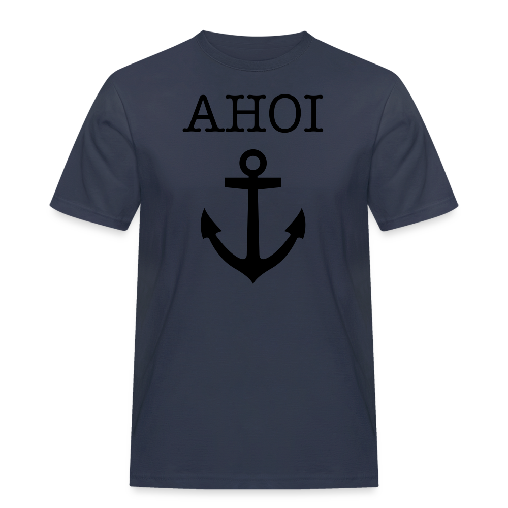 Männer Workwear T-Shirt - Ahoi - Navy