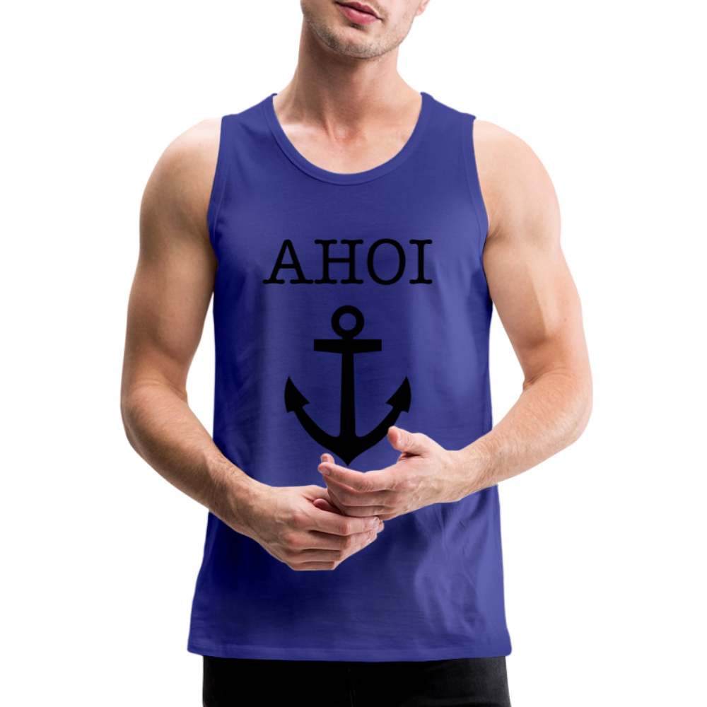 Männer Premium Tank Top -  Ahoi - Königsblau