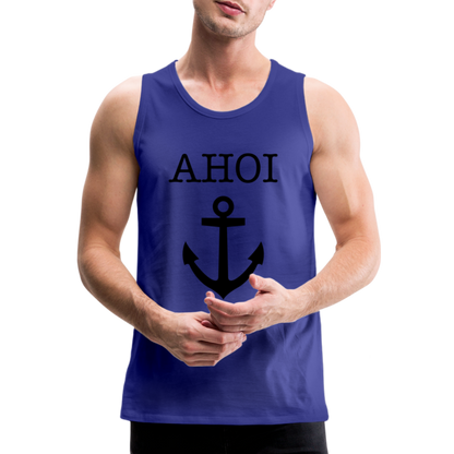 Männer Premium Tank Top -  Ahoi - Königsblau