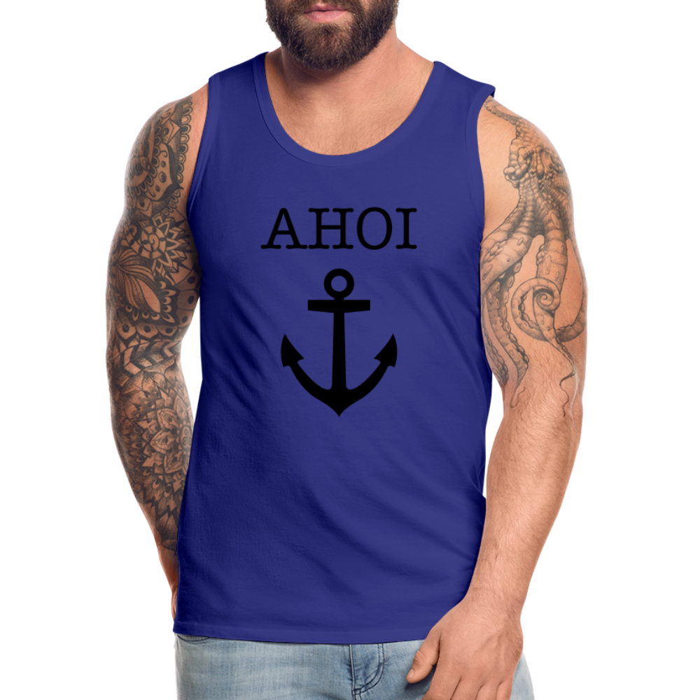 Männer Premium Tank Top -  Ahoi - Königsblau