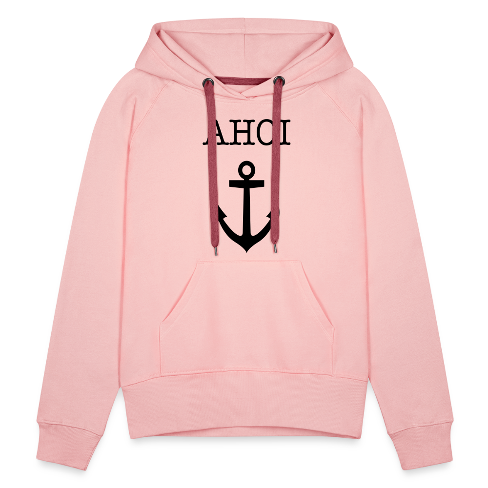 Frauen Premium Hoodie -  Ahoi - Kristallrosa