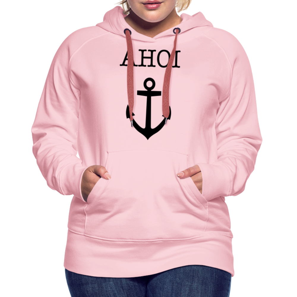 Frauen Premium Hoodie -  Ahoi - Kristallrosa