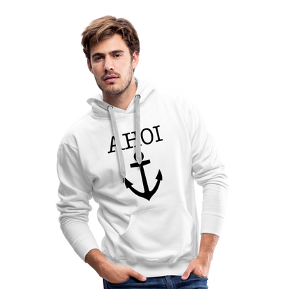 Men’s Premium Hoodie - Ahoi - weiß