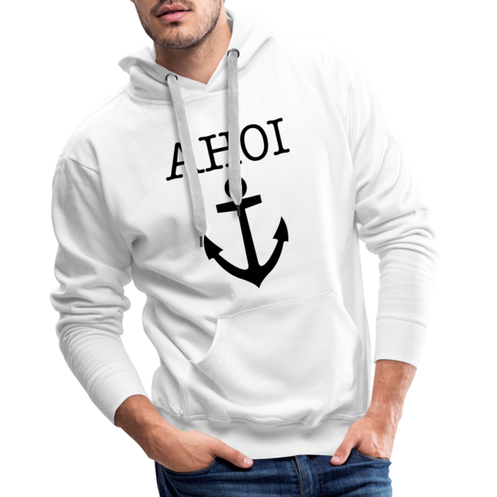 Men’s Premium Hoodie - Ahoi - weiß