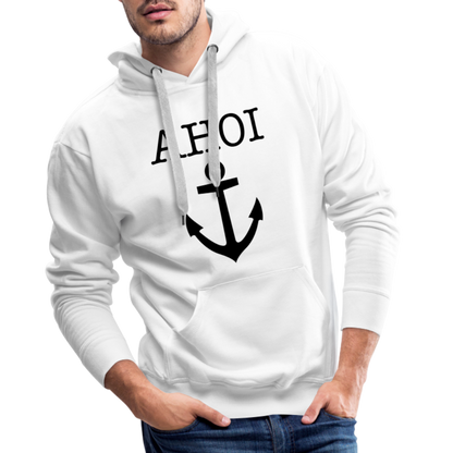 Men’s Premium Hoodie - Ahoi - weiß