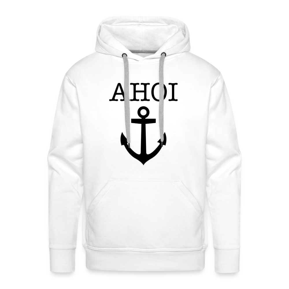 Men’s Premium Hoodie - Ahoi - weiß