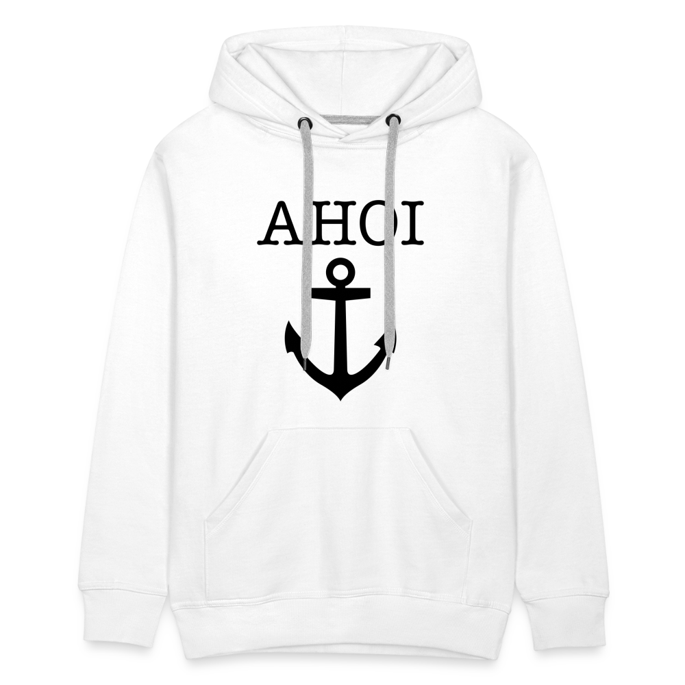 Men’s Premium Hoodie - Ahoi - weiß