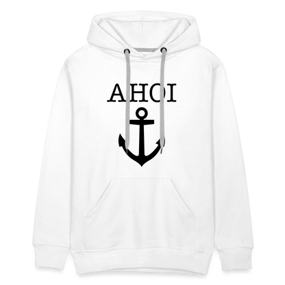 Men’s Premium Hoodie - Ahoi - weiß