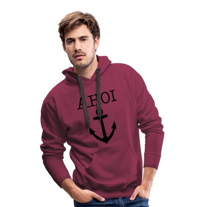 Men’s Premium Hoodie - Ahoi - Bordeaux