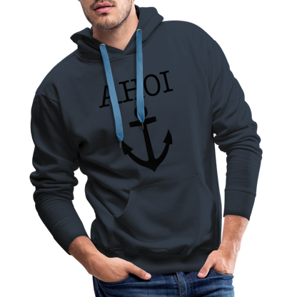 Men’s Premium Hoodie - Ahoi - Navy