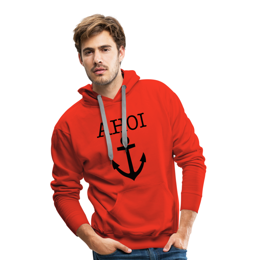 Men’s Premium Hoodie - Ahoi - Rot