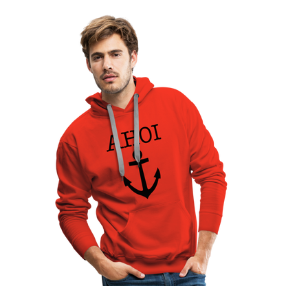 Men’s Premium Hoodie - Ahoi - Rot