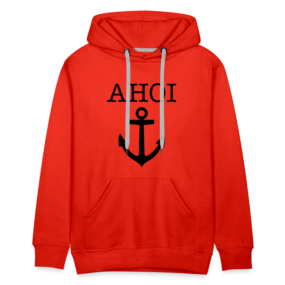 Men’s Premium Hoodie - Ahoi - Rot