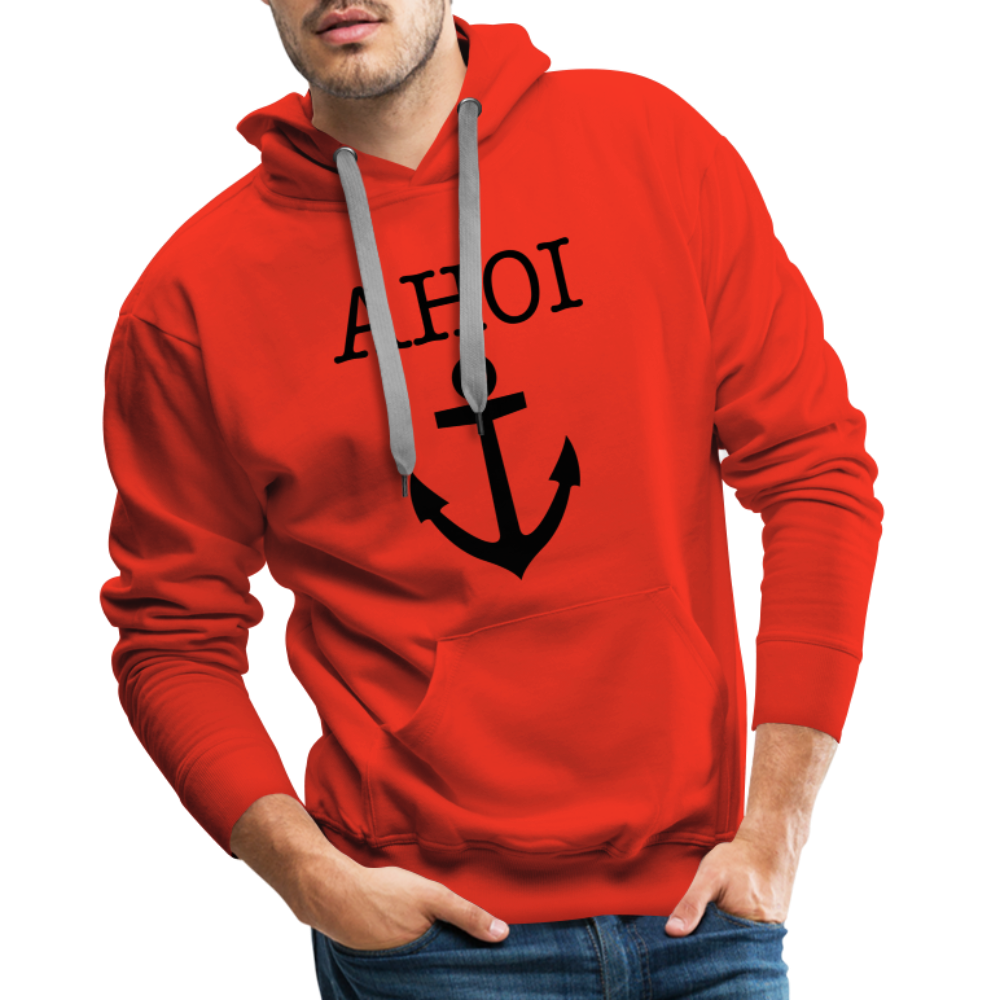 Men’s Premium Hoodie - Ahoi - Rot