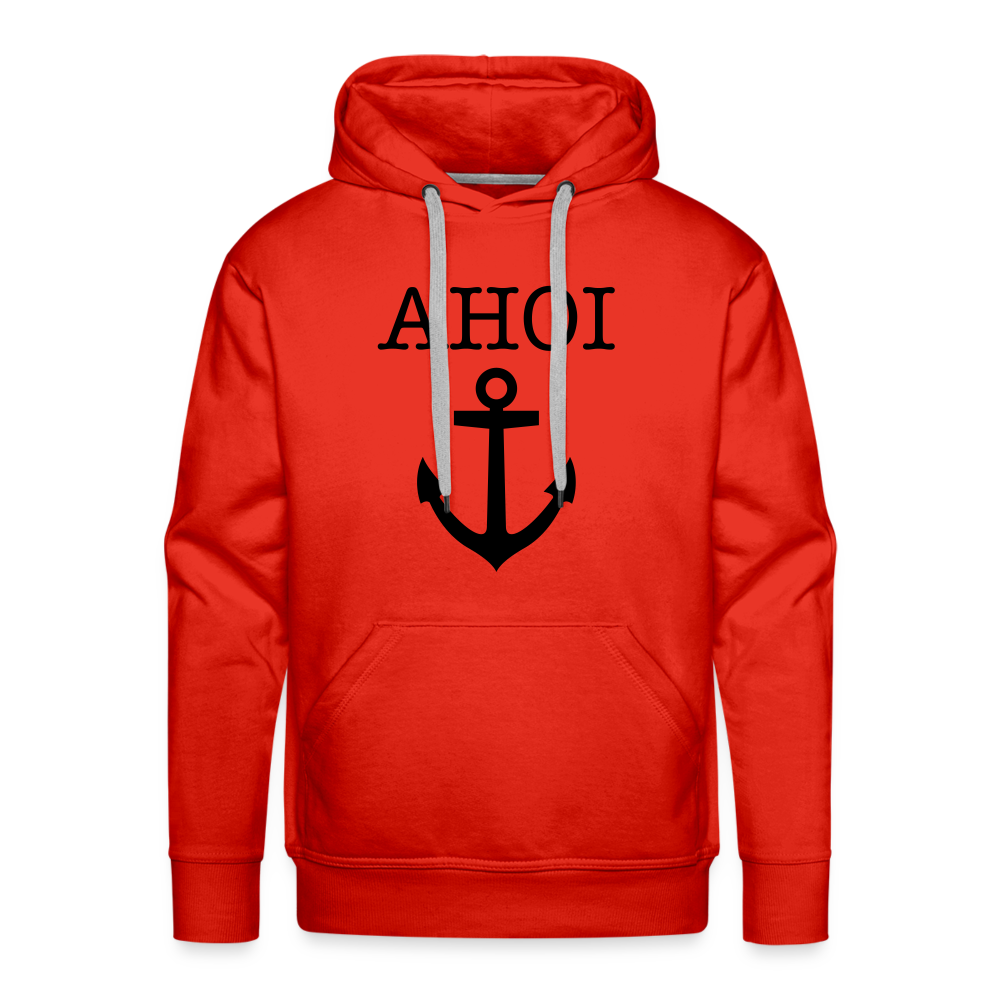 Men’s Premium Hoodie - Ahoi - Rot