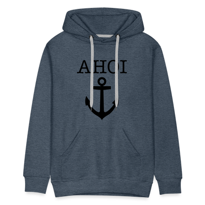 Men’s Premium Hoodie - Ahoi - Jeansblau