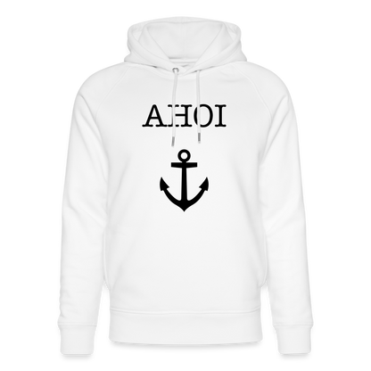 Unisex Bio-Hoodie von Stanley & Stella - Ahoi - weiß