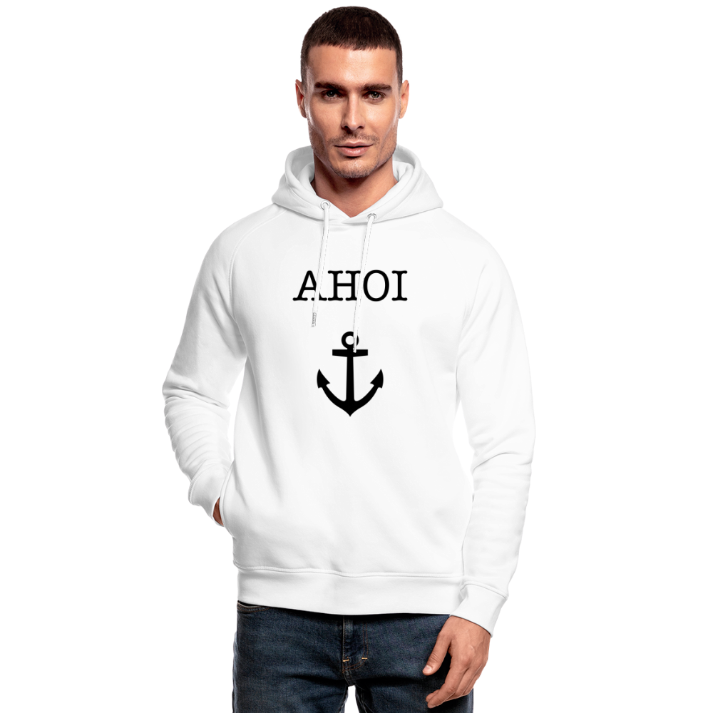 Unisex Bio-Hoodie von Stanley & Stella - Ahoi - weiß