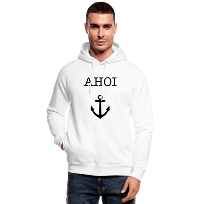 Unisex Bio-Hoodie von Stanley & Stella - Ahoi - weiß