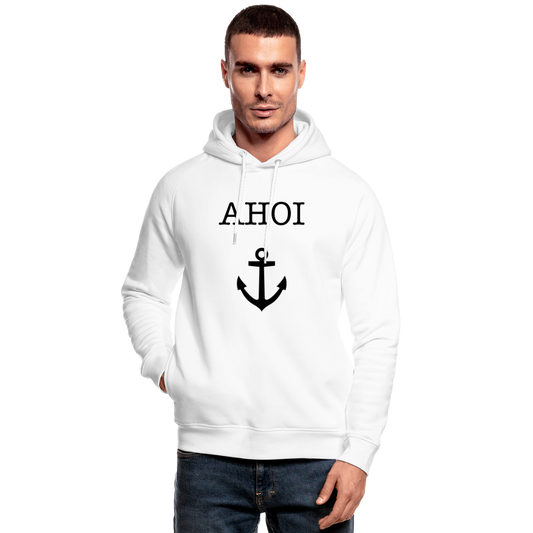 Unisex Bio-Hoodie von Stanley & Stella - Ahoi - weiß