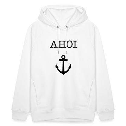 Unisex Bio-Hoodie von Stanley & Stella - Ahoi - weiß