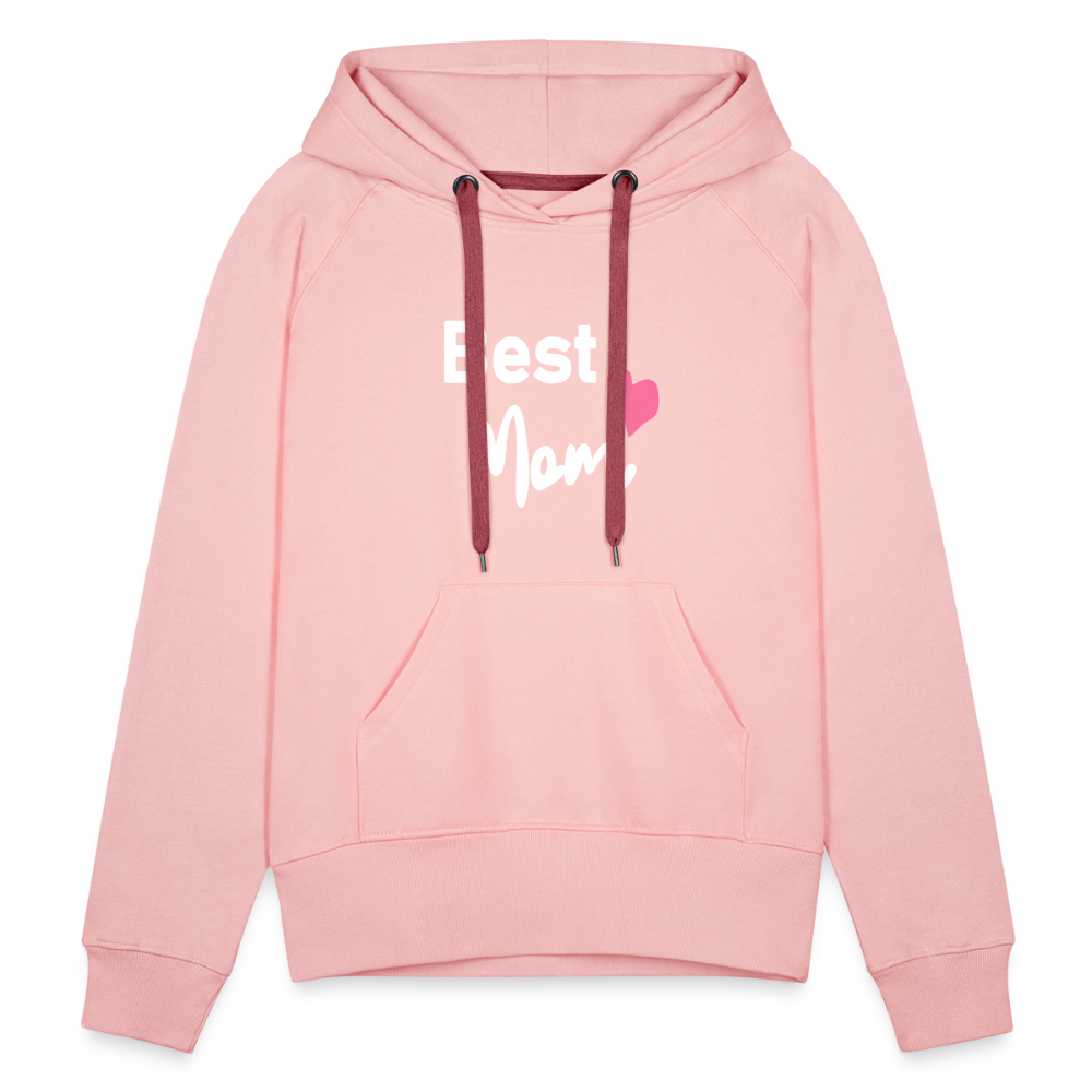 Frauen Premium Hoodie - Best Mom Herz - Kristallrosa