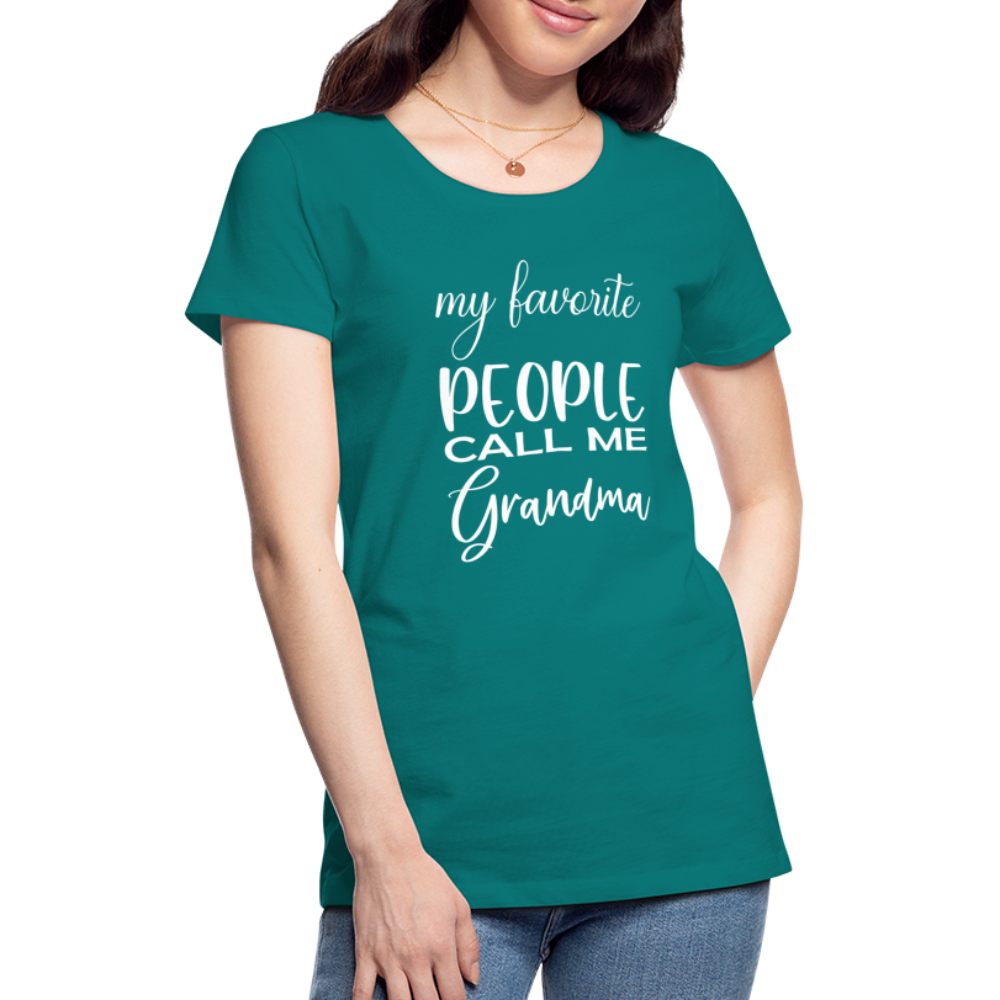 Frauen Premium T-Shirt - Grandma - Divablau