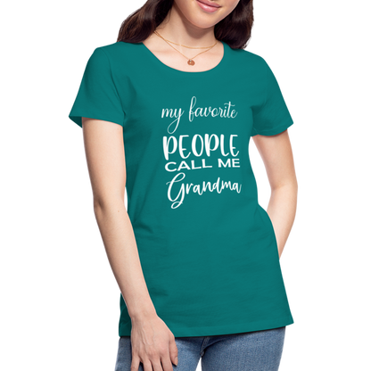 Frauen Premium T-Shirt - Grandma - Divablau