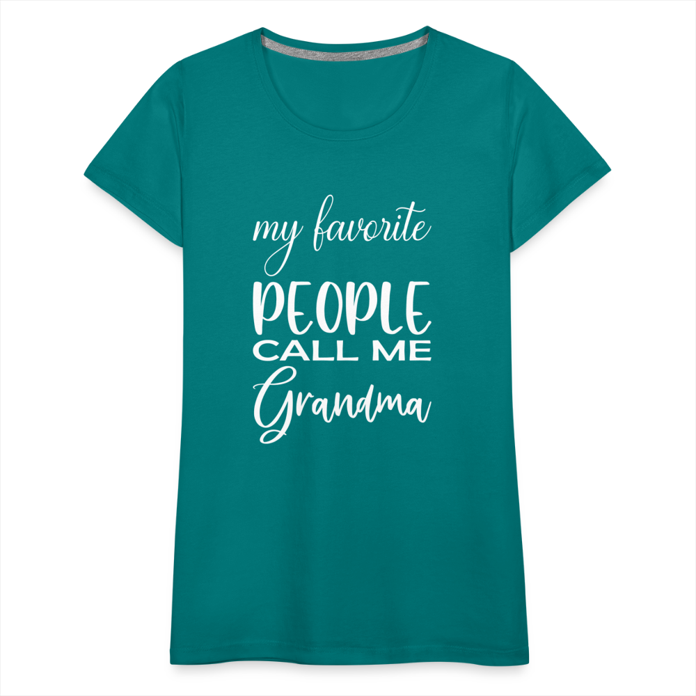 Frauen Premium T-Shirt - Grandma - Divablau