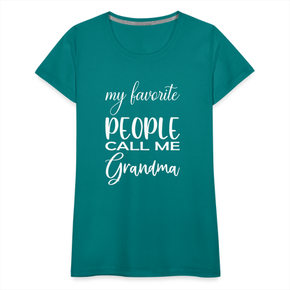 Frauen Premium T-Shirt - Grandma - Divablau