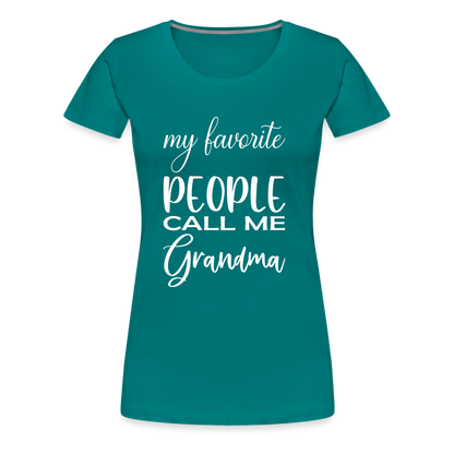 Frauen Premium T-Shirt - Grandma - Divablau