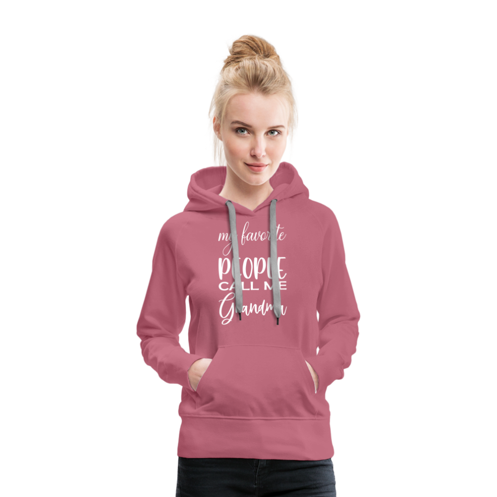 Frauen Premium Hoodie - Grandma - Malve