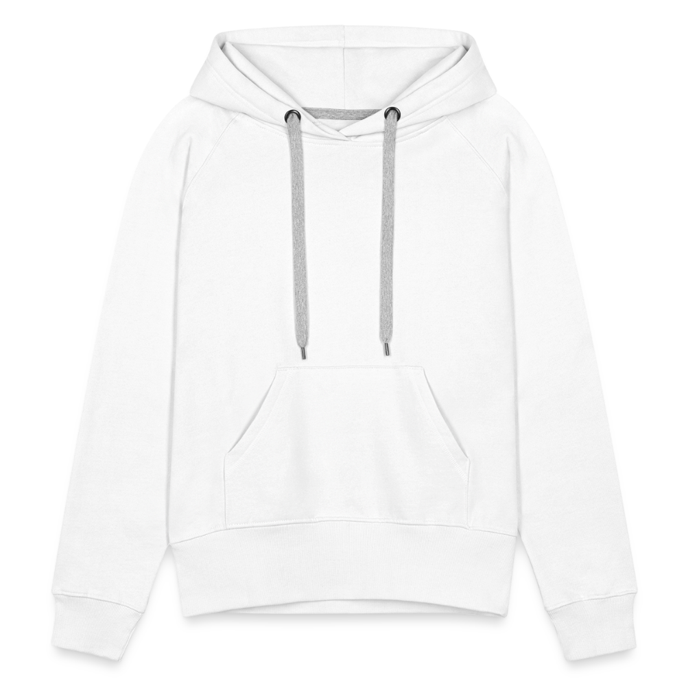 Frauen Premium Hoodie - Ich bin die Braut - weiß