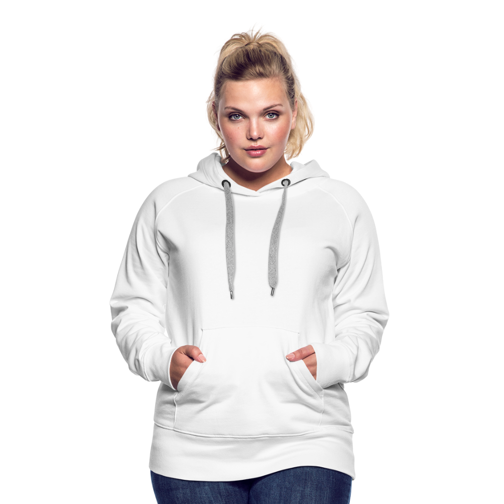 Frauen Premium Hoodie - Ich bin die Braut - weiß